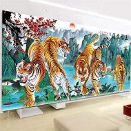 Brand: LucaSng LucaSng DIY 5D Diamond Painting Kits for Adults Full Drill Tiger Diamond Paintings Canvas Wall Art Decor Cross Stitch Crafts for Home Decor (180 x 70 cm)