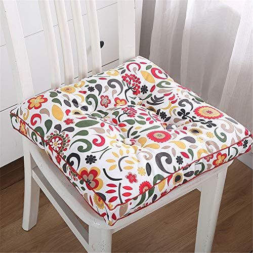  Brand: LucaSng LucaSng 1PC Seat Cushion Seat Cushion Garden Cushion Cotton and Linen Seat Cushion for Indoor and Outdoor Use, Style 4, 45 x 45 cm