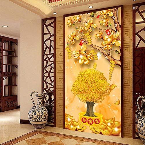  Brand: LucaSng LucaSng DIY Diamond Painting Kit, Money Tree 5D Landscape Diamond Painting Full Drill Embroidery Painting for Home Wall Decor