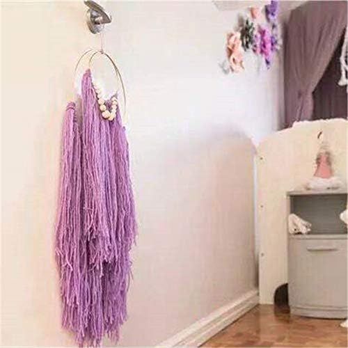  Brand: LucaSng LucaSng Macrame Wall Hanging Art Woven Tapestry Boho Chic Boho Wall Hanging Tapestry for Living Room Decoration