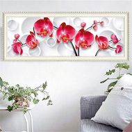 Brand: LucaSng LucaSng 5D Flower and Butterfly Embroidery Painting Set, DIY Diamond Painting Diamond Painting Large Cross Stitch for Decoration with Gluing Full Picture Set Cross Stitch Wall Deco