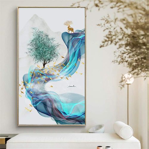  Brand: LucaSng LucaSng DIY 5D Diamond Painting Full Drill Set Lucky Crystal Rhinestone Embroidery Diamond Painting Decoration for Home Wall Decor, 80*150CM