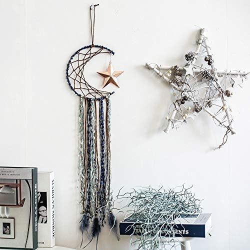  Brand: LucaSng LucaSng 1pcs Boho Dream Catcher Handmade Dreamcatcher Wall Hanging Tapestry Woven House Decoration 86cm