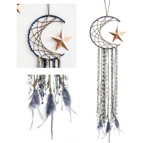  Brand: LucaSng LucaSng 1pcs Boho Dream Catcher Handmade Dreamcatcher Wall Hanging Tapestry Woven House Decoration 86cm