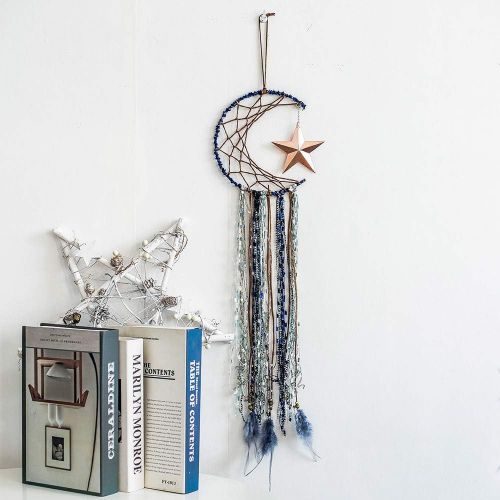  Brand: LucaSng LucaSng 1pcs Boho Dream Catcher Handmade Dreamcatcher Wall Hanging Tapestry Woven House Decoration 86cm