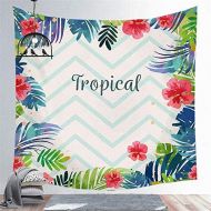 Brand: LucaSng LucaSng Tapestry Tropical Plants Palm Leaf Tropical Mandala Wall Hanging Wall Hanging Hippie Tapestry Wall Decor for Living Room, 14#, 150 x 150 cm