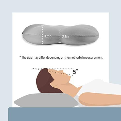  Brand: LucaSng LucaSng Deep Sleep Addiction 3D Neck Micro Airball Pillow Ergonomic Design Headrest Air Cushion Pressure Relief Pillow Bed Linen Travel Air Pillow Camping Beach Airplane Sleeping P