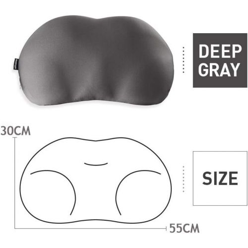  Brand: LucaSng LucaSng Deep Sleep Addiction 3D Neck Micro Airball Pillow Ergonomic Design Headrest Air Cushion Pressure Relief Pillow Bed Linen Travel Air Pillow Camping Beach Airplane Sleeping P