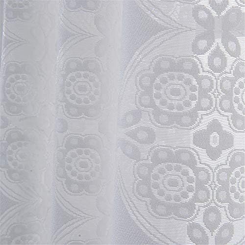  Brand: LucaSng LucaSng lace short curtain vintage coffee curtain bistro curtain panel curtain kitchen curtain cabinet curtain home decoration for kitchen