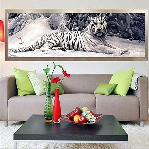  Brand: LucaSng LucaSng 5D Diamond Painting Kit,Tiger DIY Paint with Diamonds,Diamond Painting Full Pictures Large Crystal Embroidery Cross Stitch Arts Craft for Home Wall Decor