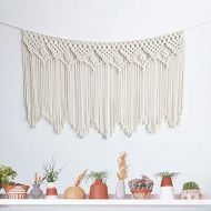 Brand: LucaSng LucaSng Macrame Wall Hanging Bohemian Tapestry of Cotton Handmade Textile Wedding Background Wall Decoration for Living Room