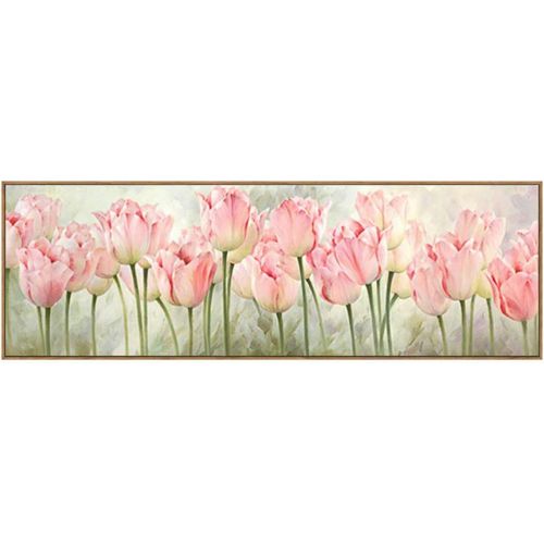  Brand: LucaSng LucaSng 5D Diamond Painting Tulip Flowers Full Drill DIY Diamond Painting Natural Landscape Wall Art Craft Living Room Decor, 120 x 40 cm