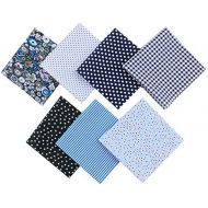 Brand: LucaSng LucaSng 7 Pieces 25 x 25 cm Patchwork Fabric Cotton Cloth DIY Handmade Sewing Fabric Cotton Fabric