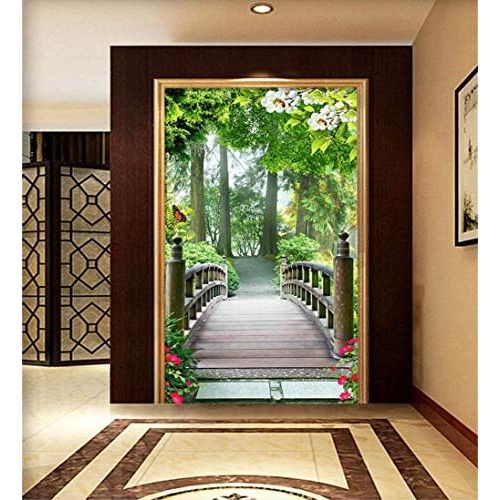  Brand: LucaSng LucaSng 5D DIY Diamond Painting Kits, Forest Full Drilled Crystal Rhinestone Embroidery Cross Stitch Mosaic Arts Craft for Home Wall Decor, 120 x 65 cm