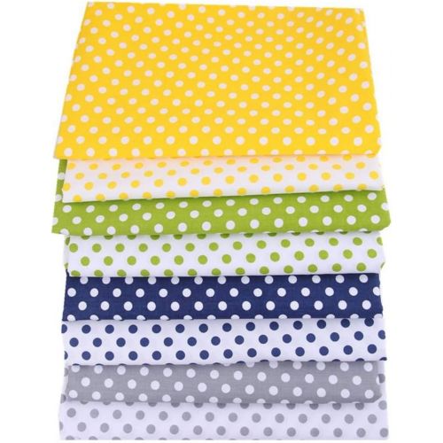  Brand: LucaSng LucaSng 8 Pcs DIY Cotton Fabric Bundle Sold by the Metre Bundle for Patchwork, 25 x 25 cm Per Piece Fabric Mix Fabric Bundle Fabric Scrapes for Sewing, 25 x 25 cm