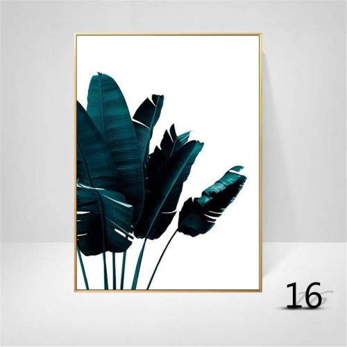  Brand: LucaSng LucaSng Premium Poster Set of 3 Palm Leaf Parrot Bird Pineapple Wall Art Poster Without Picture Frame Green Print Images for Living Room, Style D, 30 x 40 cm