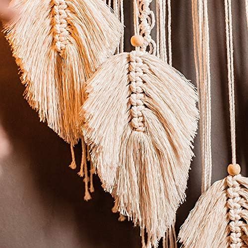  Brand: LucaSng LucaSng Dream Catcher Boho Style Tassel Macrame Wall Hanging Vintage Wedding Home Decor