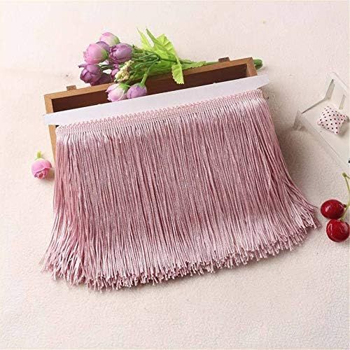  Brand: LucaSng LucaSng 10 Metres Length 15 cm Wide Tassel Silky Fringe Cut Fringe Trim Costume Tassel Trimming Garment Apparel Lace Trimming Sewing Accessories