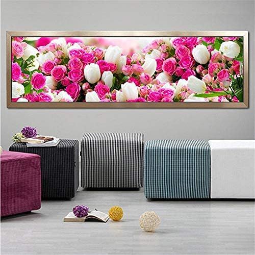  Brand: LucaSng LucaSng DIY 5D Diamond Painting Set Home Decor Flowers Full Drill Rose Diamond Painting Full Large Crystal Embroidery Pictures Art Crafts for Home Wall Decor