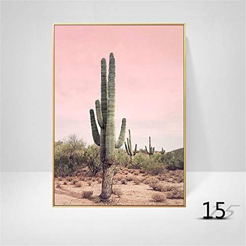  Brand: LucaSng LucaSng Design Poster Set of 3 Beach Sea Hawaii Pineapple Cactus Print Pictures Wall Art Without Frame Art Poster Decoration for Living Room, Style D, 30 x 40 cm