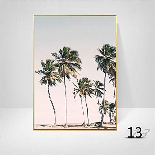  Brand: LucaSng LucaSng Design Poster Set of 3 Beach Sea Hawaii Pineapple Cactus Print Pictures Wall Art Without Frame Art Poster Decoration for Living Room, Style D, 30 x 40 cm