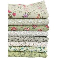 Brand: LucaSng LucaSng 8 Pieces 26 x 24 cm Patchwork Fabric Cotton Cloth DIY Handmade Sewing Quilting Fabric Cotton Fabric Various Designs