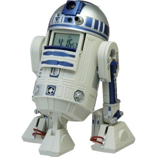  Lucasfilm STAR WARS R2-D2 Action Alarm Clock