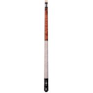 Lucasi Custom Walnut Birds-Eye Pool Cue with Imitation Mother of Pearl and White Diamond Inlays