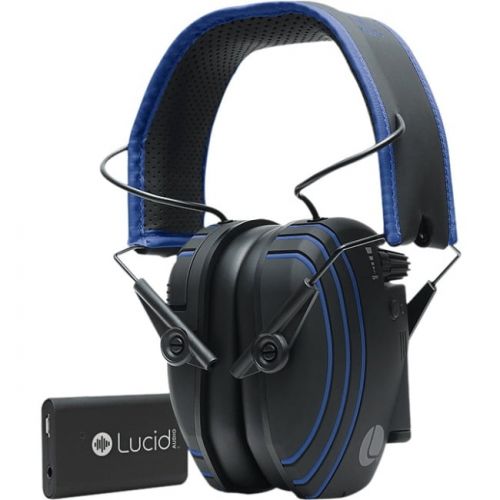  LUCID Lucid Audio Bluetooth Hearing Headphones TV - BlackBlue