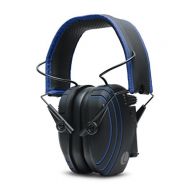 Lucid Audio Amped Sound Amplifying Bluetooth Wireless Hearing Headphones - Black/Blue