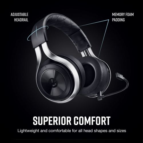  By      LucidSound LucidSound LS30 - Wireless Universal Gaming Headset (White) - PS4, Xbox One, PC, Mobile Devices