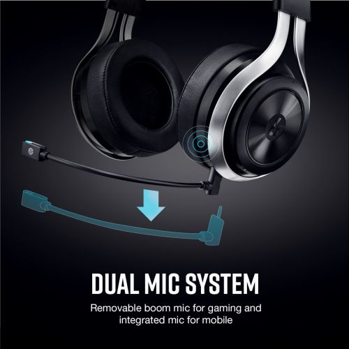  By      LucidSound LucidSound LS30 - Wireless Universal Gaming Headset (White) - PS4, Xbox One, PC, Mobile Devices