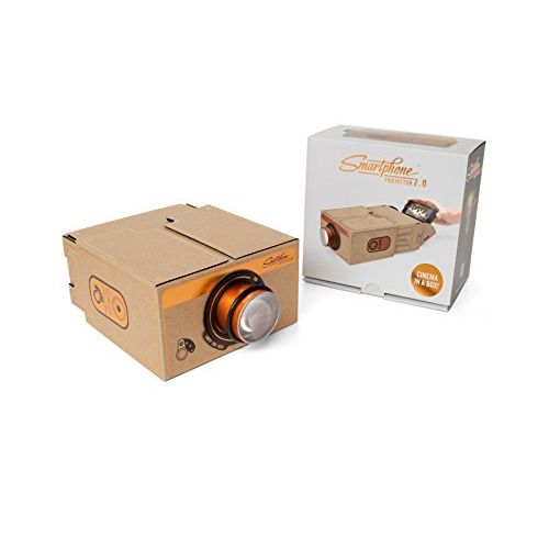  Luckies of London Ltd Luckies of London (LUKPRO2C) Smartphone Projector 2.0, Portable Phone Projector, Copper