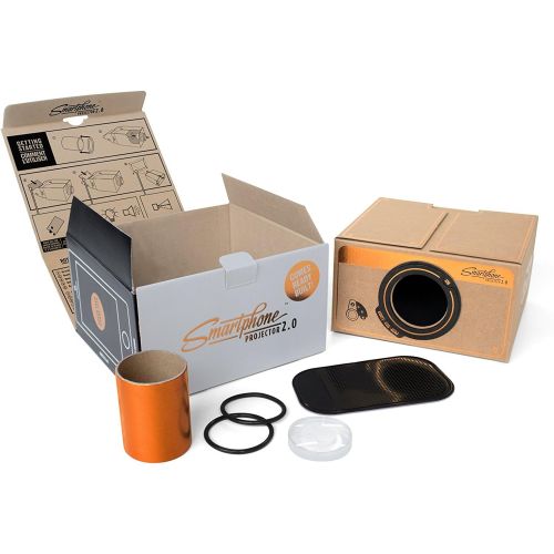  Luckies of London Ltd Luckies of London (LUKPRO2C) Smartphone Projector 2.0, Portable Phone Projector, Copper