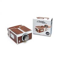 Luckies of London Ltd Smartphone Projector 2.0, Portable Phone Projector, Brown - Luckies of London