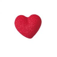 Lucks Dec-Ons Decorations Molded Sugar/Cup-Cake Topper, Red Heart Charms, 1/2 Inch, 882 Count