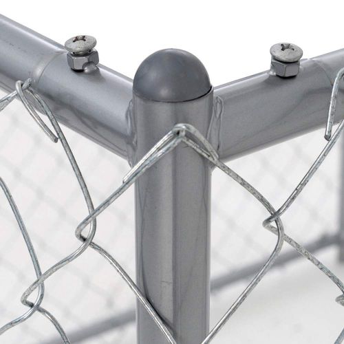  Lucky Dog Chain Link Boxed Kennel