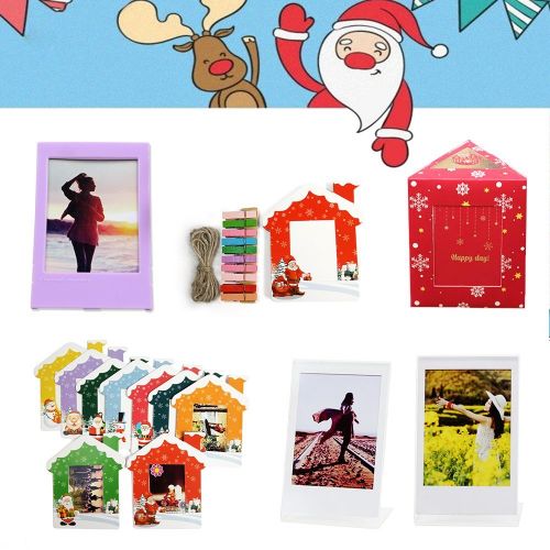  Christmas Gift: LuckyStar 20 in 1 Accessories Bundles for Fujifilm Instax Mini 8 8+ 9 Instant Camer