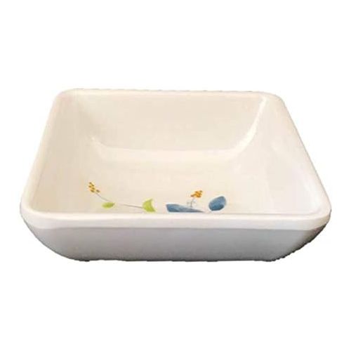  [아마존베스트]Lucky Star Melamine Spicy Soy Sauce Dishes Mustard Wasabi Sashimi Square Plastic Dipping Plates, 2-7/8 (Capacity: 2.5 oz), IM Series (24)