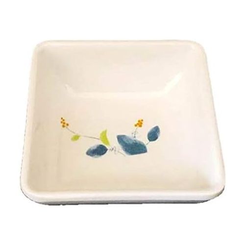  [아마존베스트]Lucky Star Melamine Spicy Soy Sauce Dishes Mustard Wasabi Sashimi Square Plastic Dipping Plates, 2-7/8 (Capacity: 2.5 oz), IM Series (24)