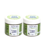 Lucky Teeth Organic Toothpaste-all Natural, Remineralizes and Fortifies Teeth and Gums. (2 oz 2 Pack)