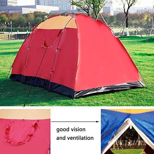  Lucky Tree 8 Person Backyard Camping Tent Easy Setup,12.5ft