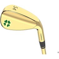 [아마존베스트]Lucky Wedges Gold 54 Degree Gap Wedge - 12 Degrees Bounce, 35.125 Regular Flex Steel Shaft, Forged Soft Carbon Steel, Right Handed, Soft Grips