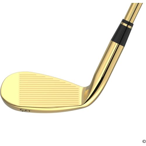  [아마존베스트]Lucky Wedges Gold 54 Degree Gap Wedge - 12 Degrees Bounce, 35.125 Regular Flex Steel Shaft, Forged Soft Carbon Steel, Right Handed, Soft Grips