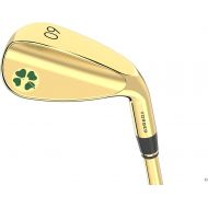 [아마존베스트]Lucky Wedges Gold 60 Degree Lob Wedge - 10 Degrees Bounce, 35 Regular Flex Steel Shaft, Forged Soft Carbon Steel, Right Handed, Soft Grips