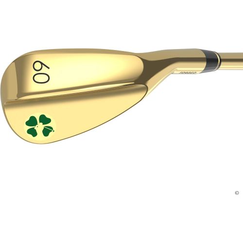  [아마존베스트]Lucky Wedges Gold 60 Degree Lob Wedge - 10 Degrees Bounce, 35 Regular Flex Steel Shaft, Forged Soft Carbon Steel, Right Handed, Soft Grips