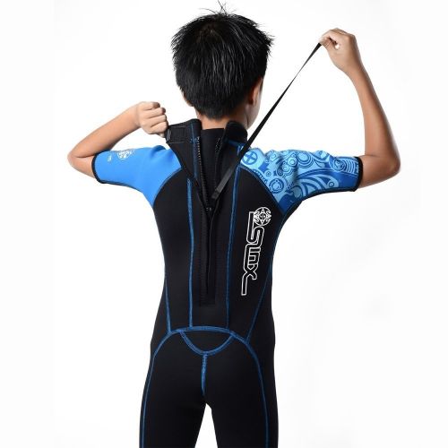  Lucky1992 Toddler Children Youth Full Kids Wetsuit Premium Neoprene 2/3mm Warmer Swim Suit Shorty