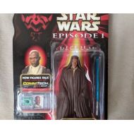 LuckyDayGifts Star Wars Mace Windu Comm Tech Chip Hasbro Action Figure 1998