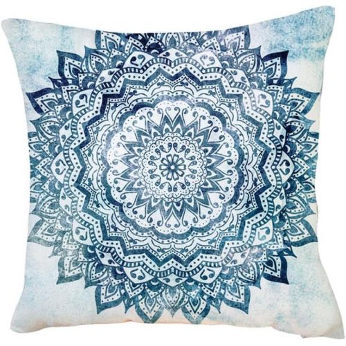  Kissenbezug 45 x 45 cm,LuckyGirls Exquisit Throw Taille Kissenhuelle Sofa Home Decor Pillow Cover (D)