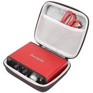 [아마존베스트]LuckyNV EVA Hard Case Storage Bag Compatible with Focusrite Audio Interface Solo